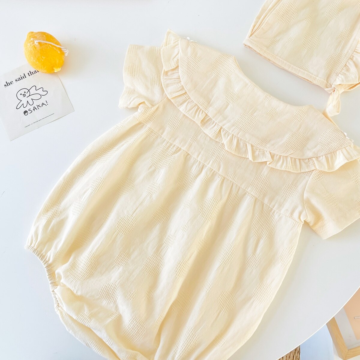 Sanlutoz Princess Floral Newborn Baby Girls Bodysuits Cotton Summer Short Sleeve Girls Clothing Cute with Hat Sanlutoz Princess Floral Newborn Baby Girls Bodysuits Cotton Summer Short Sleeve Girls Clothing Cute with Hat