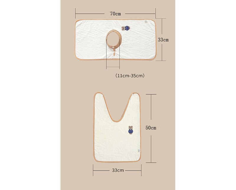 Coral Velvet Baby Bibs Cartoon Waterproof Washcloth Infant Bib Burp Cloths Bandana Scarf for Kids Boy Girl Feeding Saliva Towel