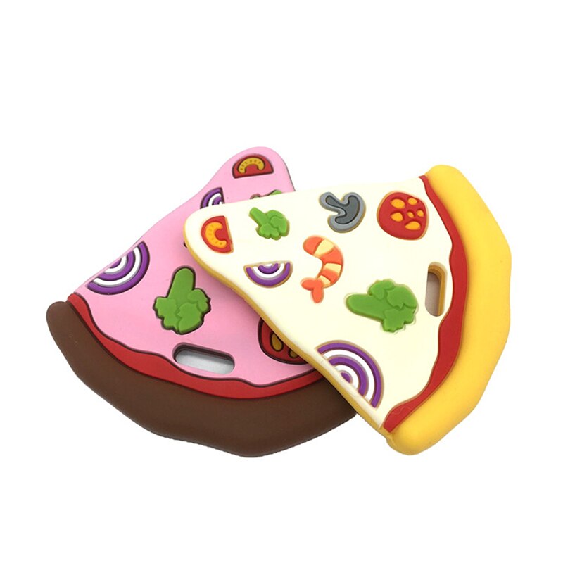 1pc Baby Teether Food Grade Silicone Cartoon Newborn Nursing Gift BPA Free DIY Baby Teething Toy Pacifier Chain Accessories