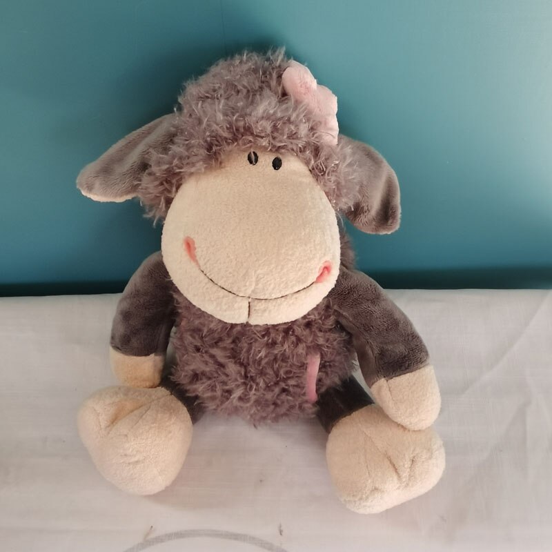 35cm Head Flower Sheep Plush Toys Kawaii Lamb Stuffed Animal Dolls Birthday Gifts Toy For Children Wholesale with Free Shipping
