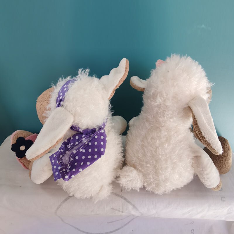 35cm Head Flower Sheep Plush Toys Kawaii Lamb Stuffed Animal Dolls Birthday Gifts Toy For Children Wholesale with Free Shipping