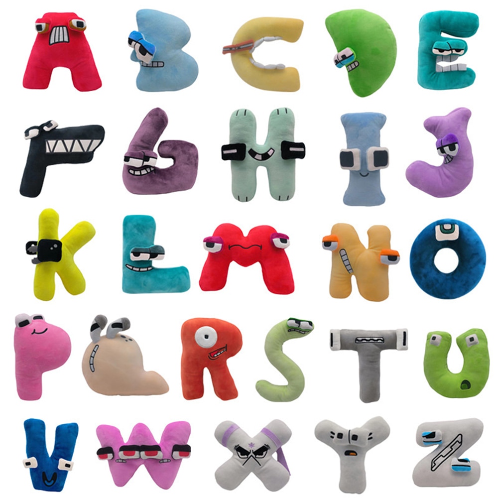 Alphabet Lore Plush Toys English Letter Stuffed Animal Plushie Doll Toys Gift for Kids Children Educational Alphabet Lore (A-Z) Alphabet Lore Plush Toys English Letter Stuffed Animal Plushie Doll Toys Gift for Kids Children Educational Alphabet Lore (A-Z)