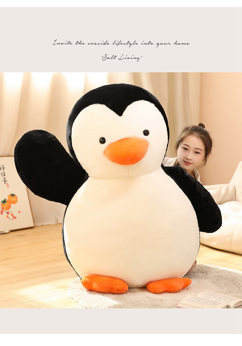 20-65cmKawaii Huggable Soft Penguin Plush Toy for Children Stuffed Toys Baby Doll Kids Toy Birthday Cute Gift For Children Girls