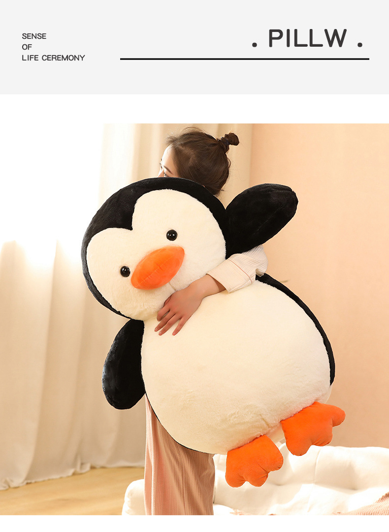 20-65cmKawaii Huggable Soft Penguin Plush Toy for Children Stuffed Toys Baby Doll Kids Toy Birthday Cute Gift For Children Girls