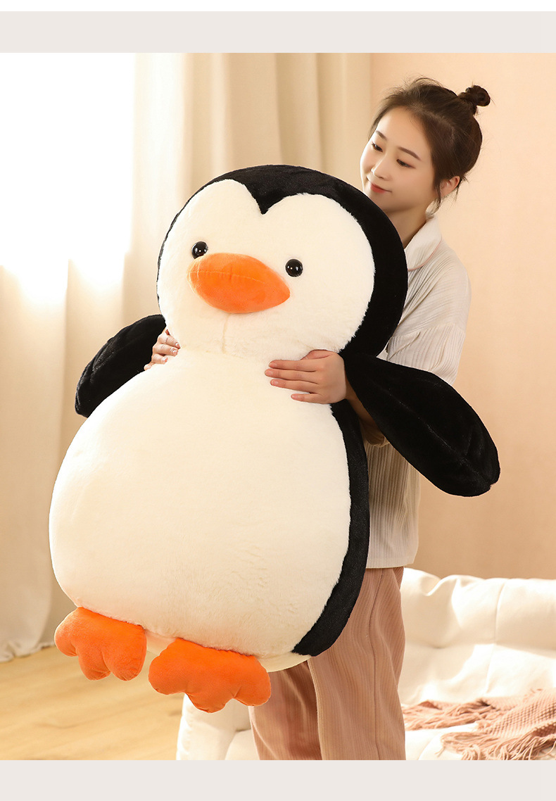 20-65cmKawaii Huggable Soft Penguin Plush Toy for Children Stuffed Toys Baby Doll Kids Toy Birthday Cute Gift For Children Girls
