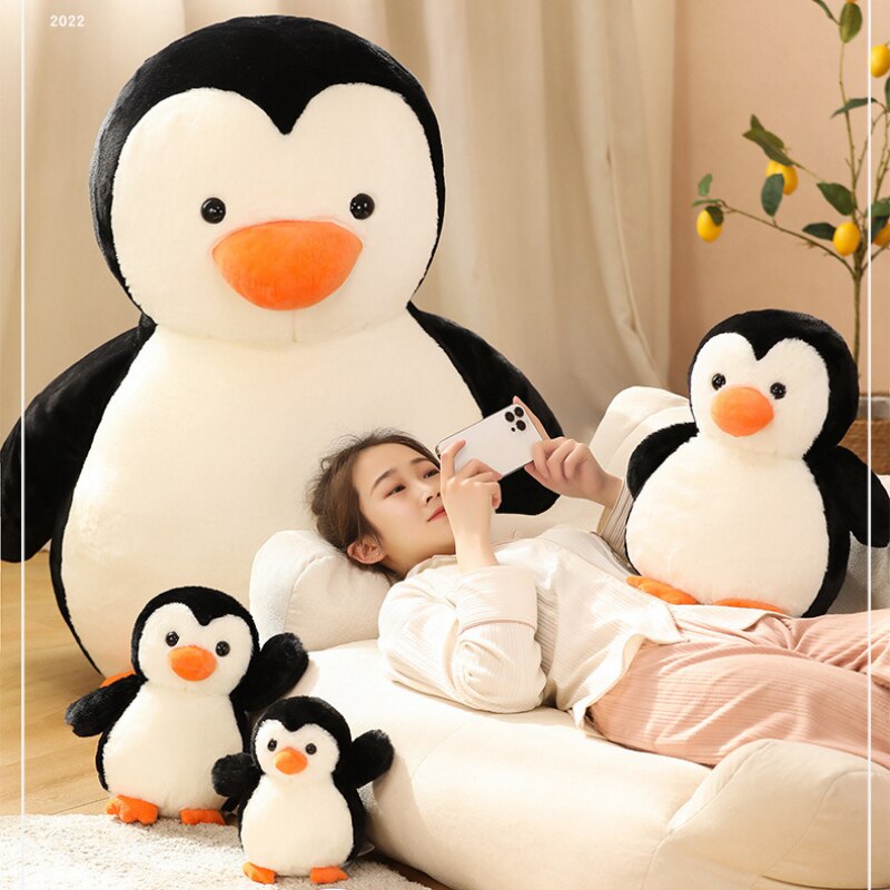 20-65cmKawaii Huggable Soft Penguin Plush Toy for Children Stuffed Toys Baby Doll Kids Toy Birthday Cute Gift For Children Girls