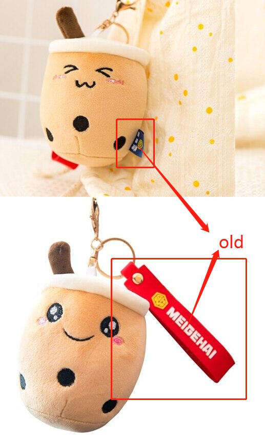 VIP Boba Plushies Bubble Tea Plush Toy Kawaii Plush Cup Shaped Pillow Real Life Food Stuffed Soft Back Cushion Kid Birthday Gift