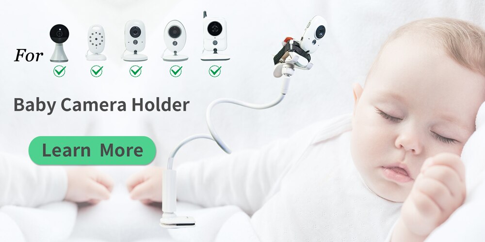 3.2 inch Wireless Video Color Baby Monitor High Resolution Baby Nanny Security Camera  Night Vision Temperature Monitoring