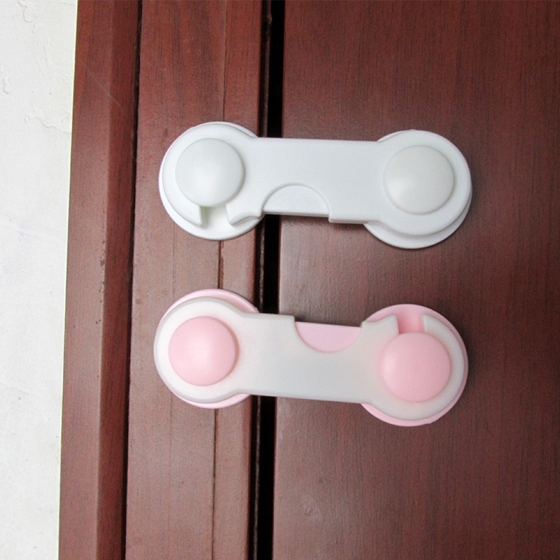 5pcs/lot Children Security Protector Baby Care Multi-function Child Baby Safety Lock Cupboard Cabinet Door Drawer Safety Locks