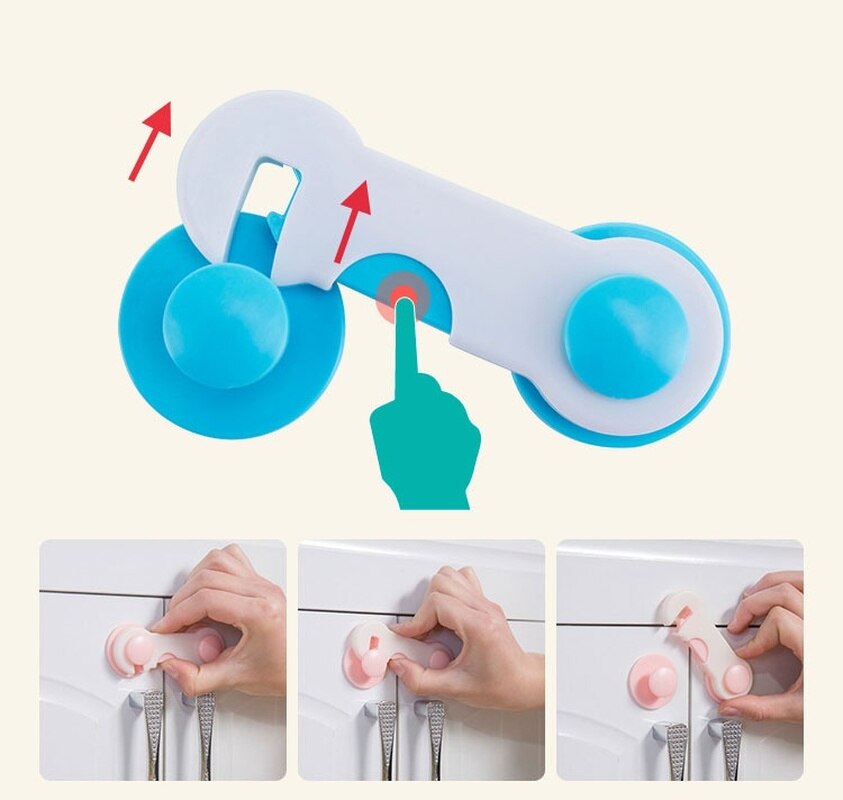 5pcs/lot Children Security Protector Baby Care Multi-function Child Baby Safety Lock Cupboard Cabinet Door Drawer Safety Locks 5pcs/lot Children Security Protector Baby Care Multi-function Child Baby Safety Lock Cupboard Cabinet Door Drawer Safety Locks