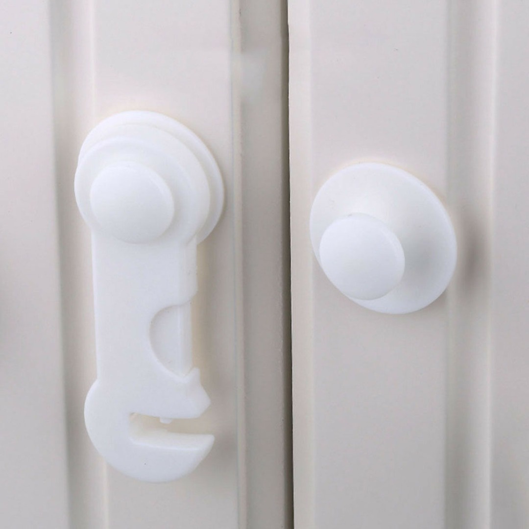 5pcs/lot Children Security Protector Baby Care Multi-function Child Baby Safety Lock Cupboard Cabinet Door Drawer Safety Locks