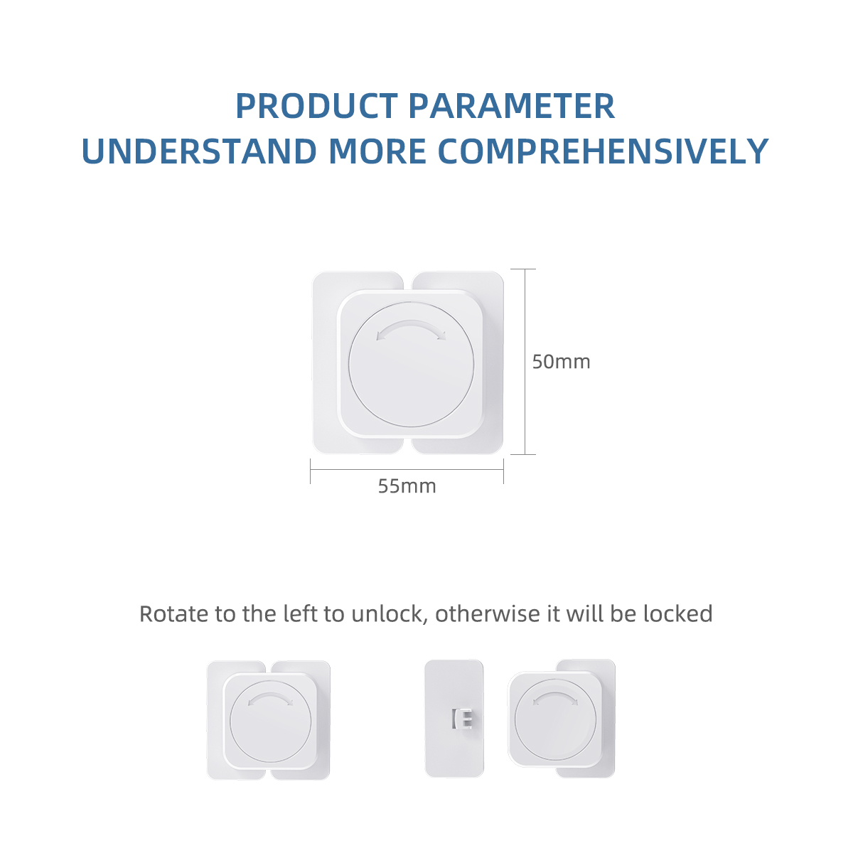 Children Safety Locks Refrigerator Door Lock Multi-function Baby Anti-Pinching Hand Home Cabinet Door Drawer Security Protector