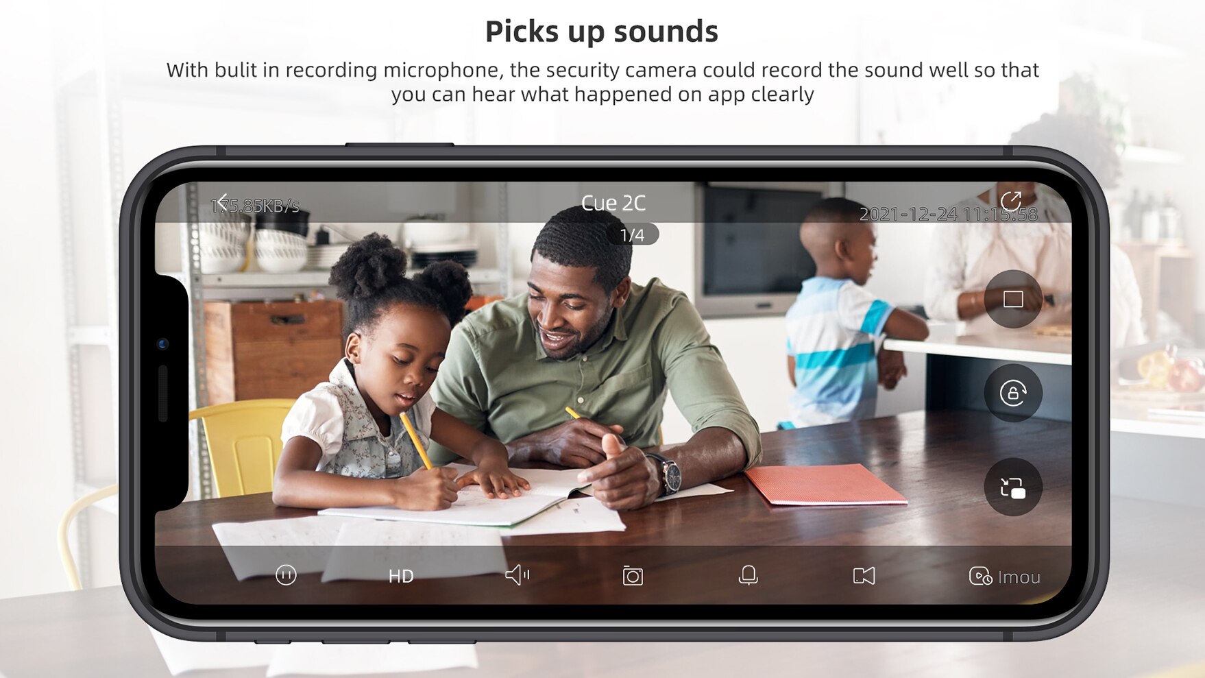IMOU Cue 2c 1080P Security Action Indoor Camera Baby Monitor Night Vision Device Video Mini Surveillance Wifi Ip Camera