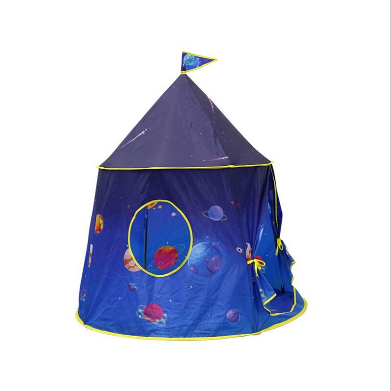 1.3M Portable Children's Tent Wigwam Folding Kids Tents Tipi Baby Play House Large Girls Pink Princess Castle Child Room Decor