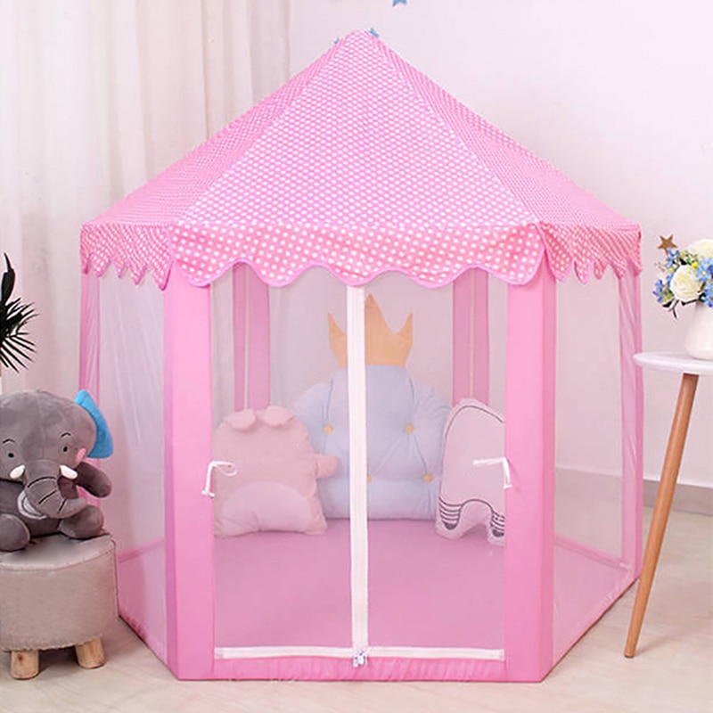 Baby toy Tent Portable Folding Prince Princess Tent Children Castle Play House Kid Gift Outdoor Beach Zipper tent Girls gifts Baby toy Tent Portable Folding Prince Princess Tent Children Castle Play House Kid Gift Outdoor Beach Zipper tent Girls gifts