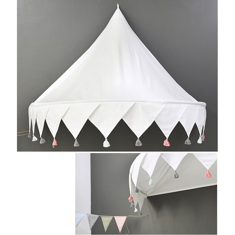 Kids Teepee Tents Children Play House Castle Cotton Foldable Tent Canopy Bed Curtain Baby Crib Netting Girls Boy Room Decoration Kids Teepee Tents Children Play House Castle Cotton Foldable Tent Canopy Bed Curtain Baby Crib Netting Girls Boy Room Decoration