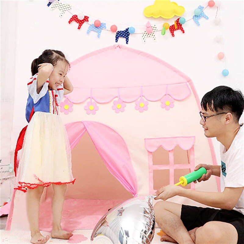 Kids Tent Wigwam For Children Ball Pool Child House Folding Play Tent For Kids Indoor Princess Castle Children's Tent Gifts Kids Tent Wigwam For Children Ball Pool Child House Folding Play Tent For Kids Indoor Princess Castle Children's Tent Gifts