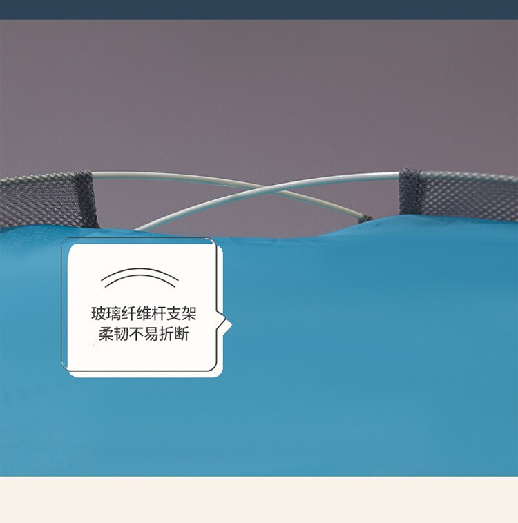 Free installation yurt magic mosquito net 2 door dustproof top large space anti-fall single student double folding mosquito net