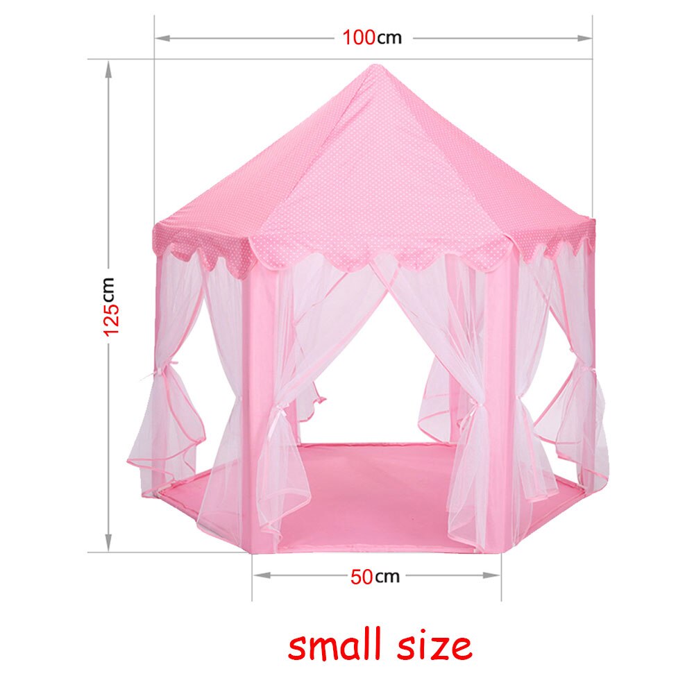 Portable Princess Castle Play Tent Activity Fairy House Fun Playhouse Beach Tent Baby playing Toy Gift For Children