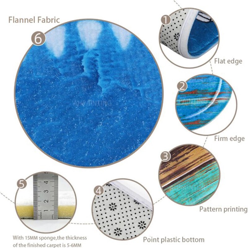 Wangart bebek oyun matı yuvarlak çocuk halı sadelik hayvan Bunny arı desen çocuk pazen halı bebek el baskı halı Wangart bebek oyun matı yuvarlak çocuk halı sadelik hayvan Bunny arı desen çocuk pazen halı bebek el baskı halı