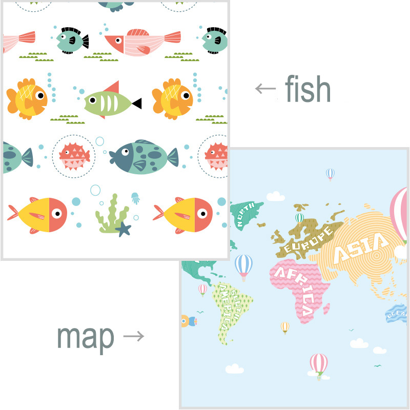 Katlanabilir bebek oyun matı Xpe &ccedil;ocuklar tarama halı bulmaca matı eğitim &ccedil;ocuk aktivite kilim katlanır battaniye zemin oyunları oyuncaklar
