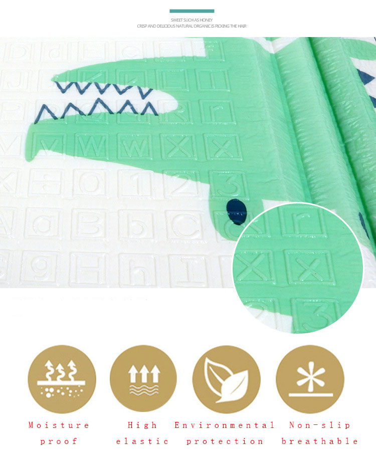 Katlanabilir bebek oyun matı Xpe &ccedil;ocuklar tarama halı bulmaca matı eğitim &ccedil;ocuk aktivite kilim katlanır battaniye zemin oyunları oyuncaklar