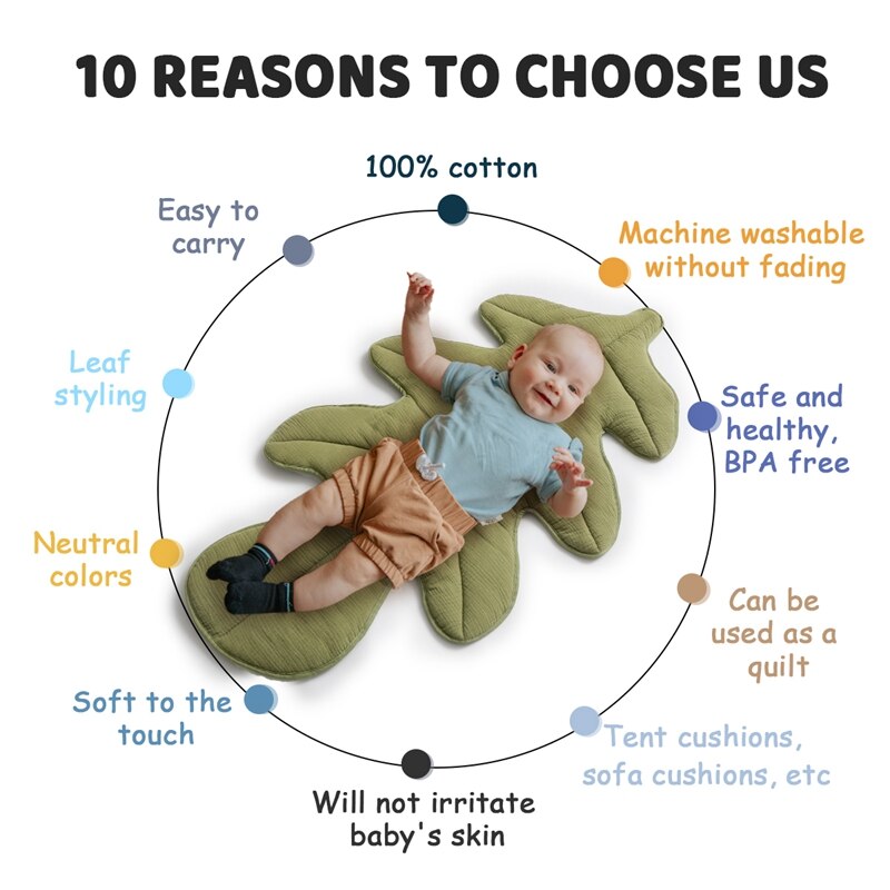 Bebek pamuk emekleme oyun matı kaplumbağa yaprak şekli halı battaniye katlanabilir çocuk odası bebek aktivite halı oyun pedi odası dekor Bebek pamuk emekleme oyun matı kaplumbağa yaprak şekli halı battaniye katlanabilir çocuk odası bebek aktivite halı oyun pedi odası dekor