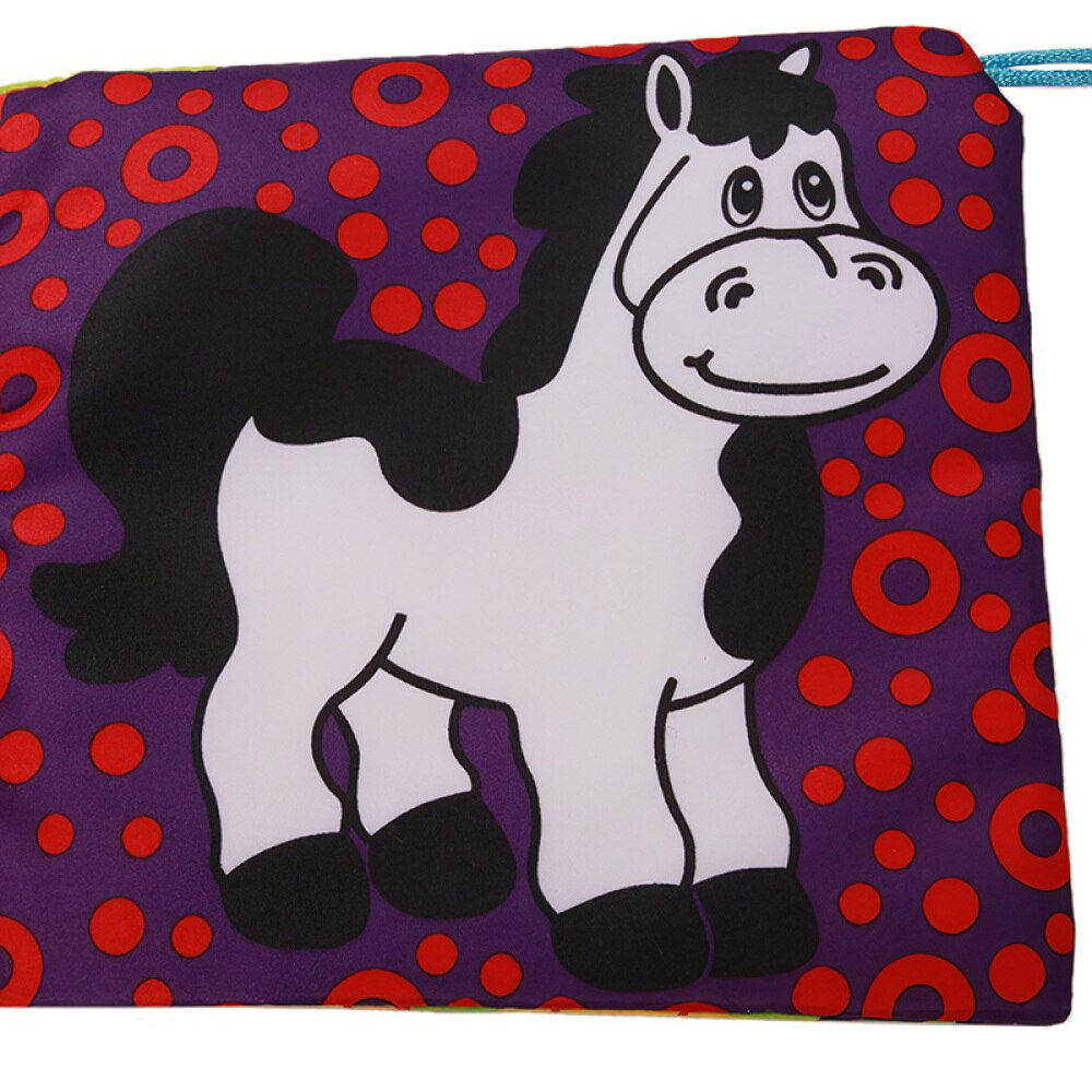 Libro de tela suave para beb&eacute;, libro de aprendizaje temprano para reci&eacute;n nacido, aprendizaje cognitivo, lectura, rompecabezas, juguetes infantiles, libro silencioso para ni&ntilde;os