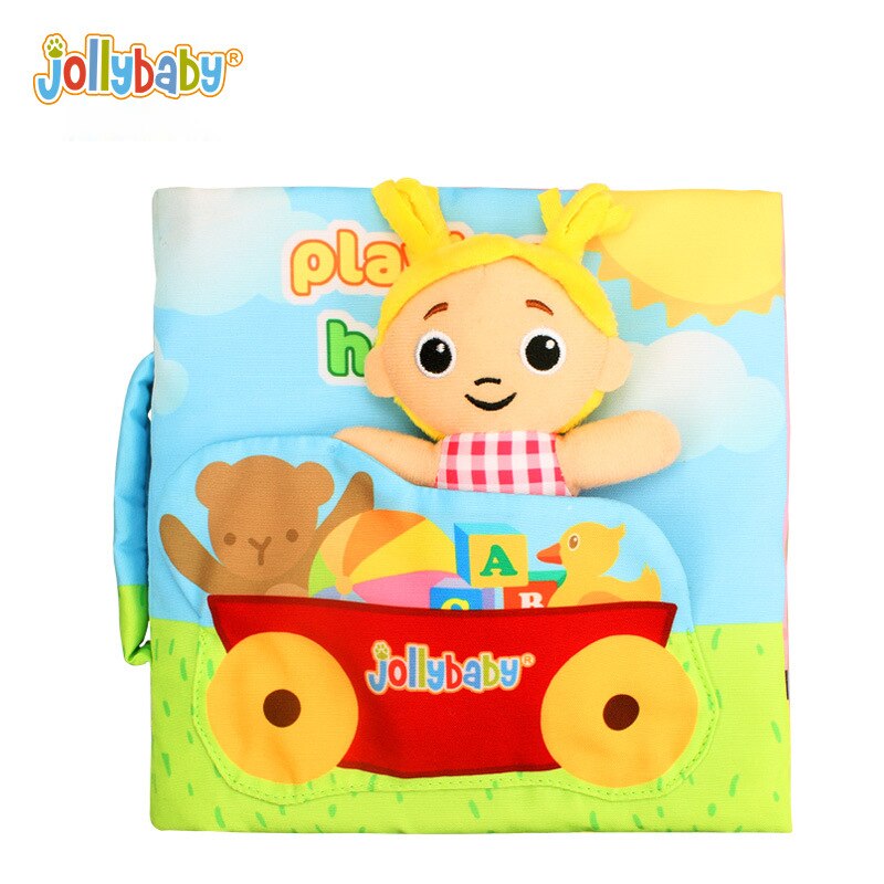 Jollybaby-rompecabezas de educación temprana para niños, libro de tela con anillo de papel, historia de bebé, muñecas pequeñas en casa, WJ468 Jollybaby-rompecabezas de educación temprana para niños, libro de tela con anillo de papel, historia de bebé, muñecas pequeñas en casa, WJ468