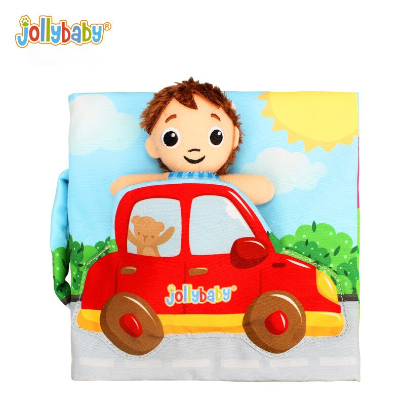 Jollybaby-rompecabezas de educación temprana para niños, libro de tela con anillo de papel, historia de bebé, muñecas pequeñas en casa, WJ468 Jollybaby-rompecabezas de educación temprana para niños, libro de tela con anillo de papel, historia de bebé, muñecas pequeñas en casa, WJ468