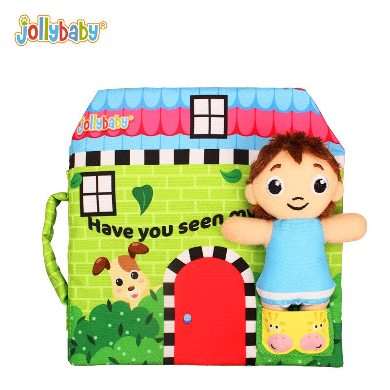 Jollybaby-rompecabezas de educación temprana para niños, libro de tela con anillo de papel, historia de bebé, muñecas pequeñas en casa, WJ468 Jollybaby-rompecabezas de educación temprana para niños, libro de tela con anillo de papel, historia de bebé, muñecas pequeñas en casa, WJ468