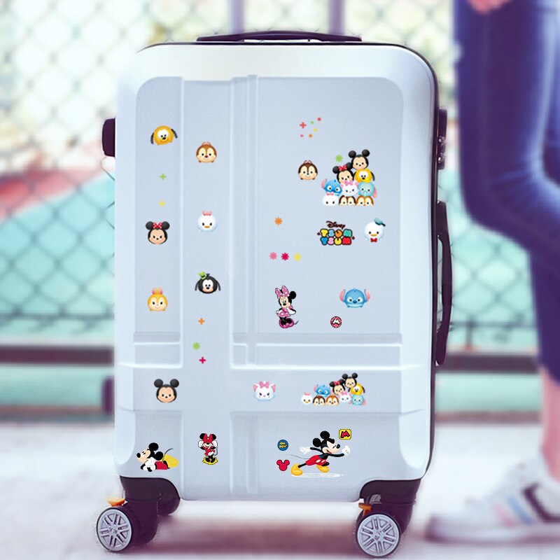 DIY Mickey Mouse Cat Dog Family Art Mural Carton Decorations For Kids Room Decor Baby Nursery Decal Sticker Wallpaper Stickers