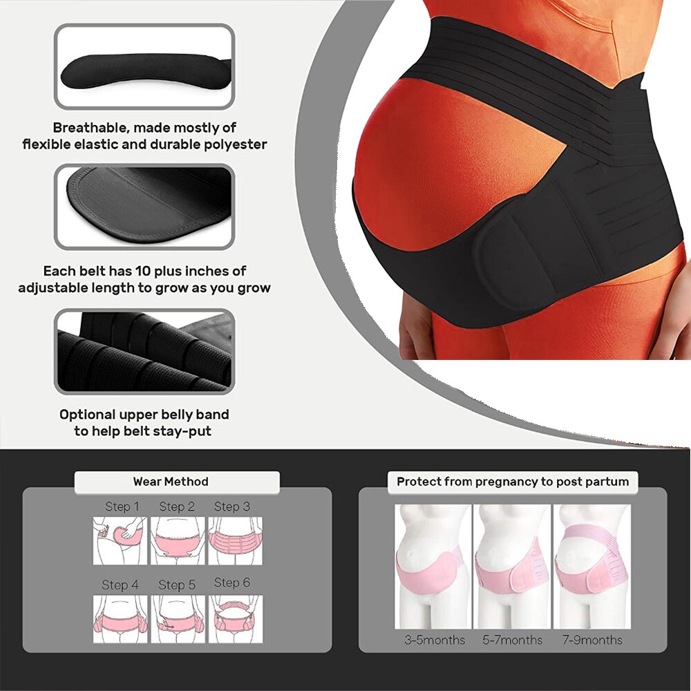 Pregnant Women Belts Maternity Belly Belt Waist Care Abdomen Support Belly Band Back Brace Protector pregnant maternity clothes Pregnant Women Belts Maternity Belly Belt Waist Care Abdomen Support Belly Band Back Brace Protector pregnant maternity clothes