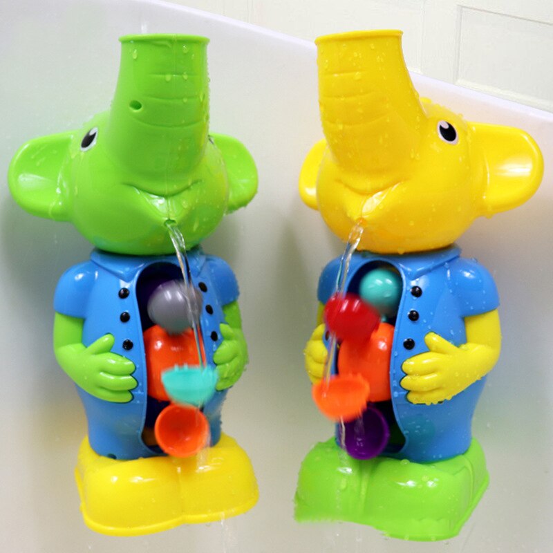 Kids Shower Bath Toys Cute Yellow Duck Waterwheel Elephant Toys Baby Faucet Bathing Water Spray Tool Dabbling Toy Dropshipping Kids Shower Bath Toys Cute Yellow Duck Waterwheel Elephant Toys Baby Faucet Bathing Water Spray Tool Dabbling Toy Dropshipping