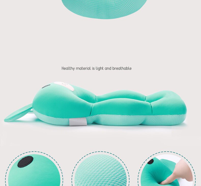 Baby Shower Bath Tub Pad Non-Slip Bathtub Seat Support Mat Newborn Safety Security Bath Support Cushion Foldable Soft Pillow Mat