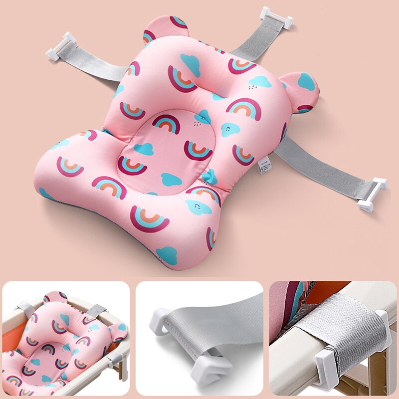 Baby Shower Bath Tub Pad Non-Slip Bathtub Seat Support Mat Newborn Safety Security Bath Support Cushion Foldable Soft Pillow Mat Baby Shower Bath Tub Pad Non-Slip Bathtub Seat Support Mat Newborn Safety Security Bath Support Cushion Foldable Soft Pillow Mat