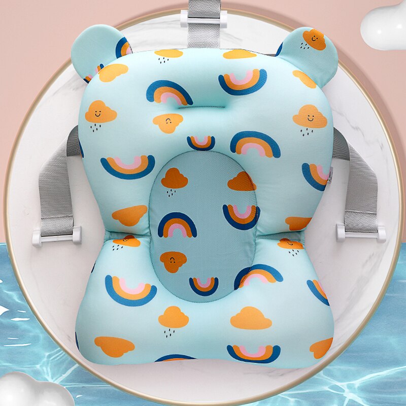 Baby Shower Bath Tub Pad Non-Slip Bathtub Seat Support Mat Newborn Safety Security Bath Support Cushion Foldable Soft Pillow Mat Baby Shower Bath Tub Pad Non-Slip Bathtub Seat Support Mat Newborn Safety Security Bath Support Cushion Foldable Soft Pillow Mat