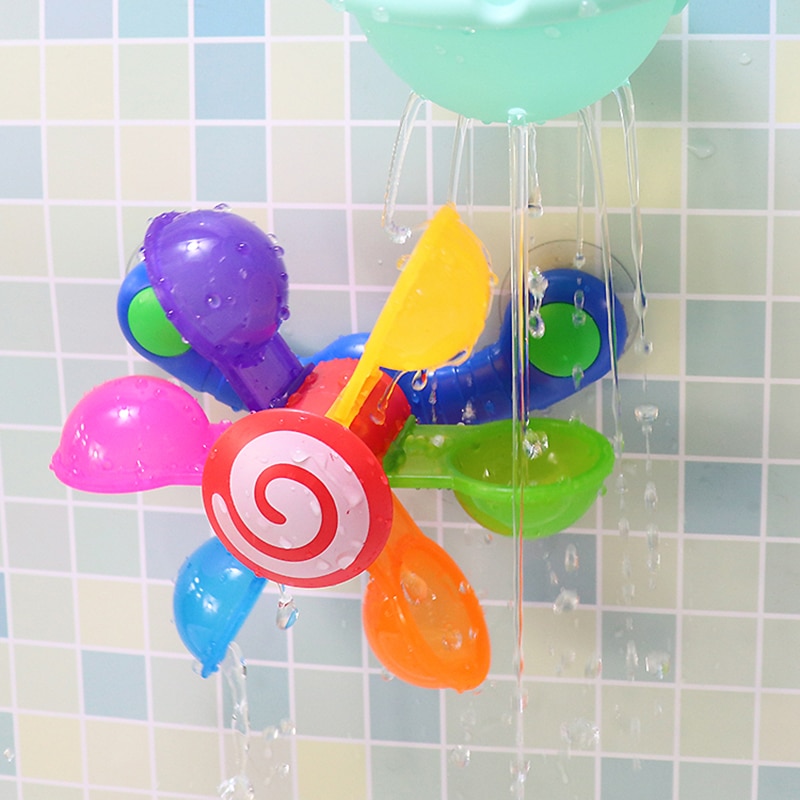 Baby Bath Toys Colorful Waterwheel Bathing Sucker Bathtub Water Spray Play Set Shower Sprinkler Toy For Kids Toddler Children Baby Bath Toys Colorful Waterwheel Bathing Sucker Bathtub Water Spray Play Set Shower Sprinkler Toy For Kids Toddler Children