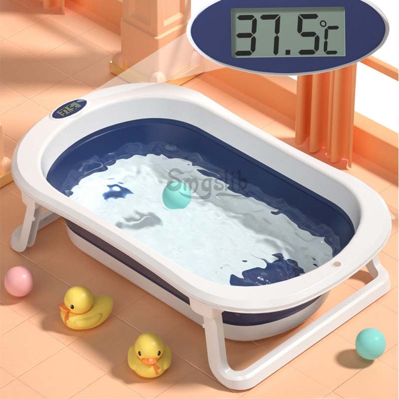 Foldable Baby Bathtub With Thermometer Bath and Shower Baby Bathtubs Bath Tub Bath Bucket Folding Bath Children Folding Bathtub Foldable Baby Bathtub With Thermometer Bath and Shower Baby Bathtubs Bath Tub Bath Bucket Folding Bath Children Folding Bathtub