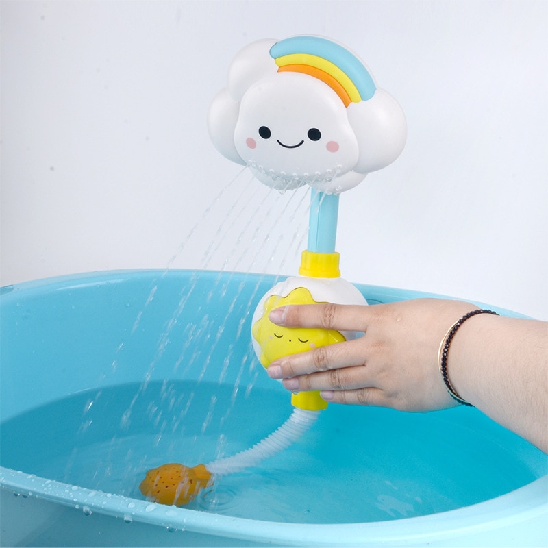 Bath Toys for Kids Baby Water Game Clouds Model Faucet Shower Water Spray Toy For Children Squirting Sprinkler Bathroom Baby Toy Bath Toys for Kids Baby Water Game Clouds Model Faucet Shower Water Spray Toy For Children Squirting Sprinkler Bathroom Baby Toy