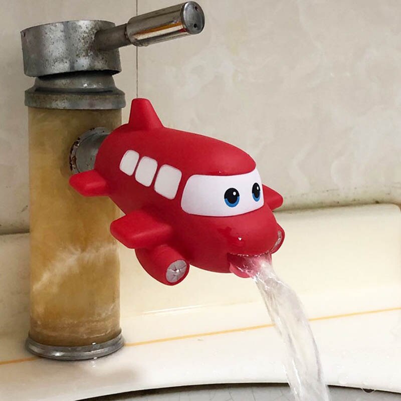 Cute Animal Faucet Extender Water Children Saving Cartoon Faucet Tool Help Washing Hands Bathroom Bath Toys Kitchen Tap Tok Kids