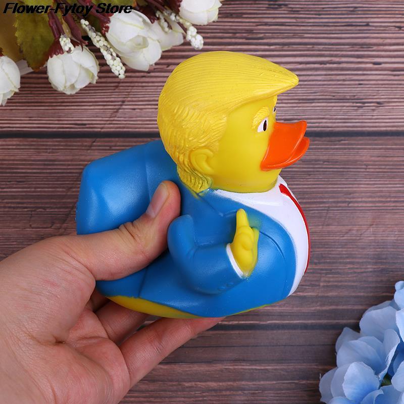 Cartoon Trump Duck Bath Shower Water Floating US President Rubber Duck Baby Toy Water Toy Shower Duck Child Bath Float Toy Cartoon Trump Duck Bath Shower Water Floating US President Rubber Duck Baby Toy Water Toy Shower Duck Child Bath Float Toy