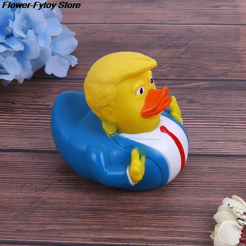 Cartoon Trump Duck Bath Shower Water Floating US President Rubber Duck Baby Toy Water Toy Shower Duck Child Bath Float Toy Cartoon Trump Duck Bath Shower Water Floating US President Rubber Duck Baby Toy Water Toy Shower Duck Child Bath Float Toy