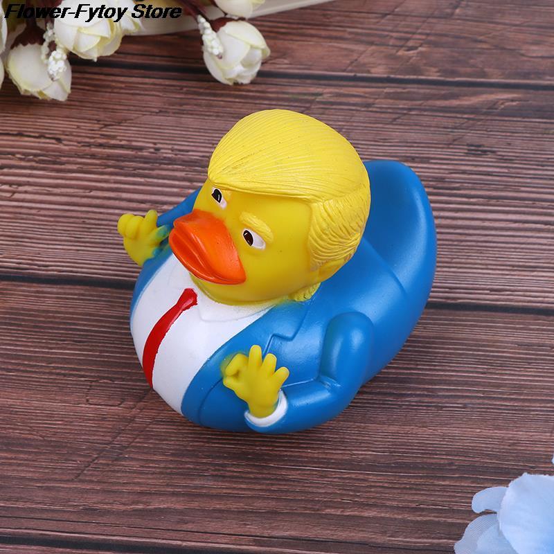 Cartoon Trump Duck Bath Shower Water Floating US President Rubber Duck Baby Toy Water Toy Shower Duck Child Bath Float Toy Cartoon Trump Duck Bath Shower Water Floating US President Rubber Duck Baby Toy Water Toy Shower Duck Child Bath Float Toy