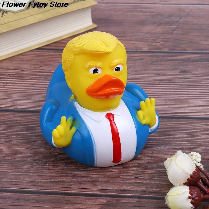 Cartoon Trump Duck Bath Shower Water Floating US President Rubber Duck Baby Toy Water Toy Shower Duck Child Bath Float Toy Cartoon Trump Duck Bath Shower Water Floating US President Rubber Duck Baby Toy Water Toy Shower Duck Child Bath Float Toy