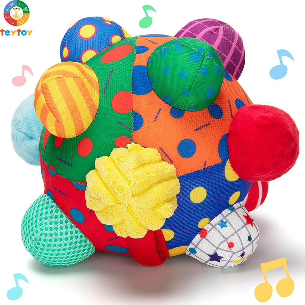 teytoy Developmental Bumpy Ball, USB Charged Bouncing Crawl Ball Toy Baby Sensory Toys Music Shake Dancing Balls Multicolor Ball teytoy Developmental Bumpy Ball, USB Charged Bouncing Crawl Ball Toy Baby Sensory Toys Music Shake Dancing Balls Multicolor Ball
