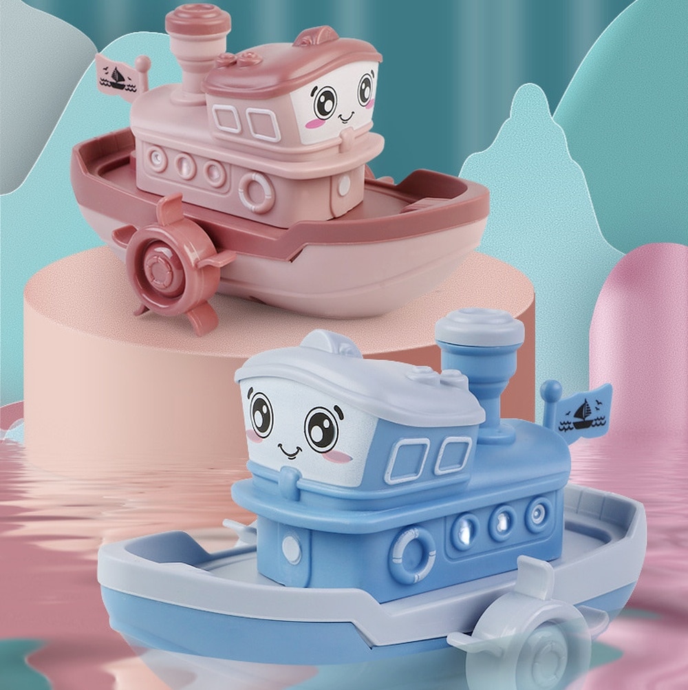 Baby Bath Toys Cute Cartoon Ship Boat Clockwork Toy Wind Up Toy Kids Water Toys Swimming Beach Game for Children Gifts Boys Toys Baby Bath Toys Cute Cartoon Ship Boat Clockwork Toy Wind Up Toy Kids Water Toys Swimming Beach Game for Children Gifts Boys Toys