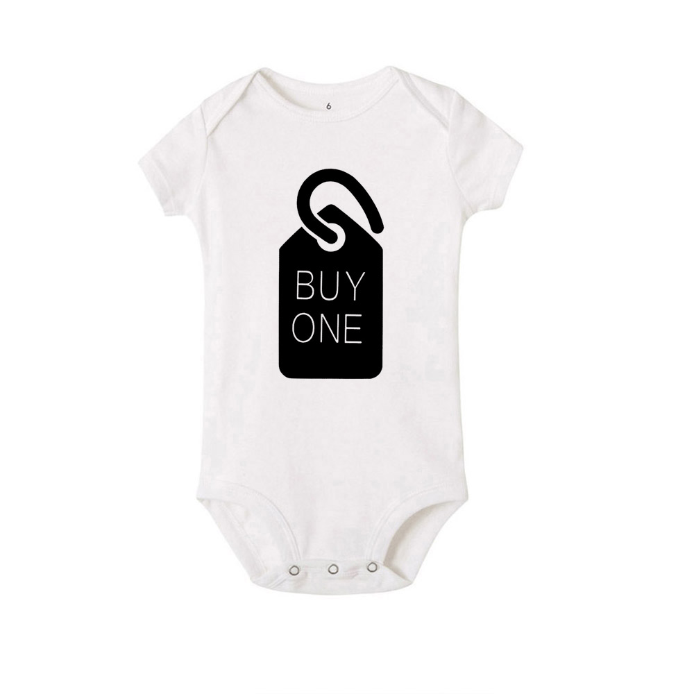 Baby Twins Outfit Buy One Get One Free Funny Shower Gifts Baby Boy Clothes Bodysuits Brothers Sisters Newborn Baby Shower Gifts