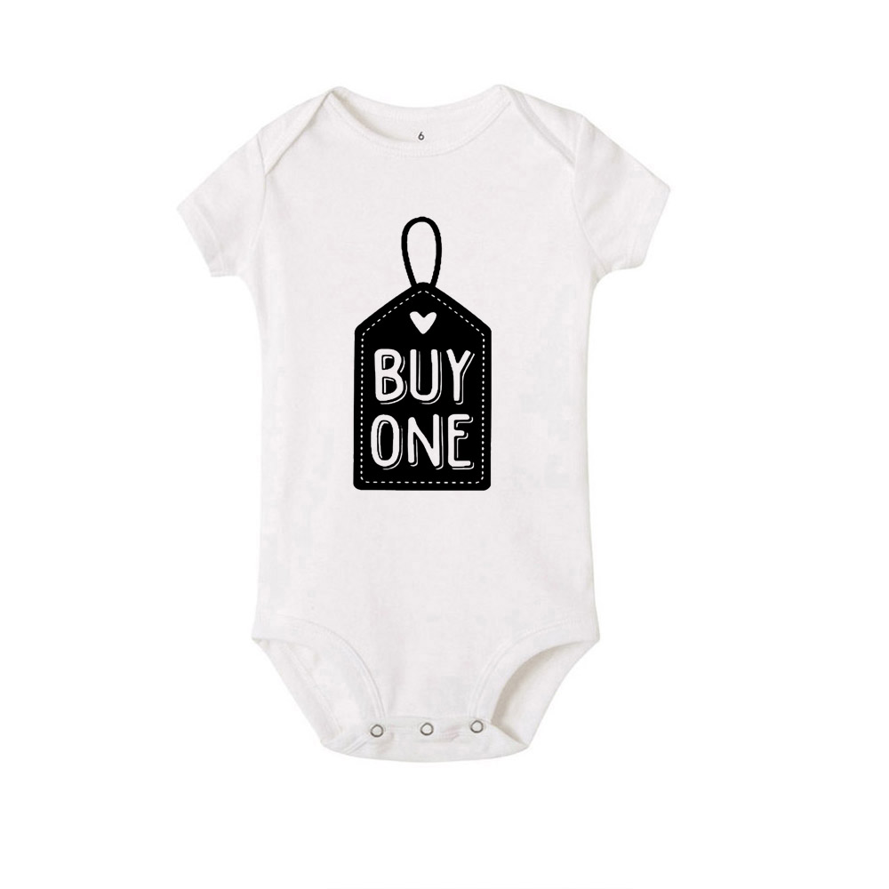Baby Twins Outfit Buy One Get One Free Funny Shower Gifts Baby Boy Clothes Bodysuits Brothers Sisters Newborn Baby Shower Gifts