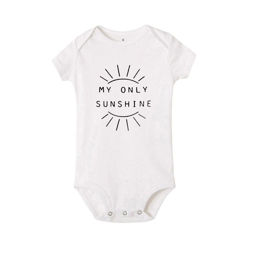 Twin You Are Sunshine My Only Sunshine Bodysuit   Baby Boy  Baby Girl Clothes Baby Clothes Unisex Baby Wear